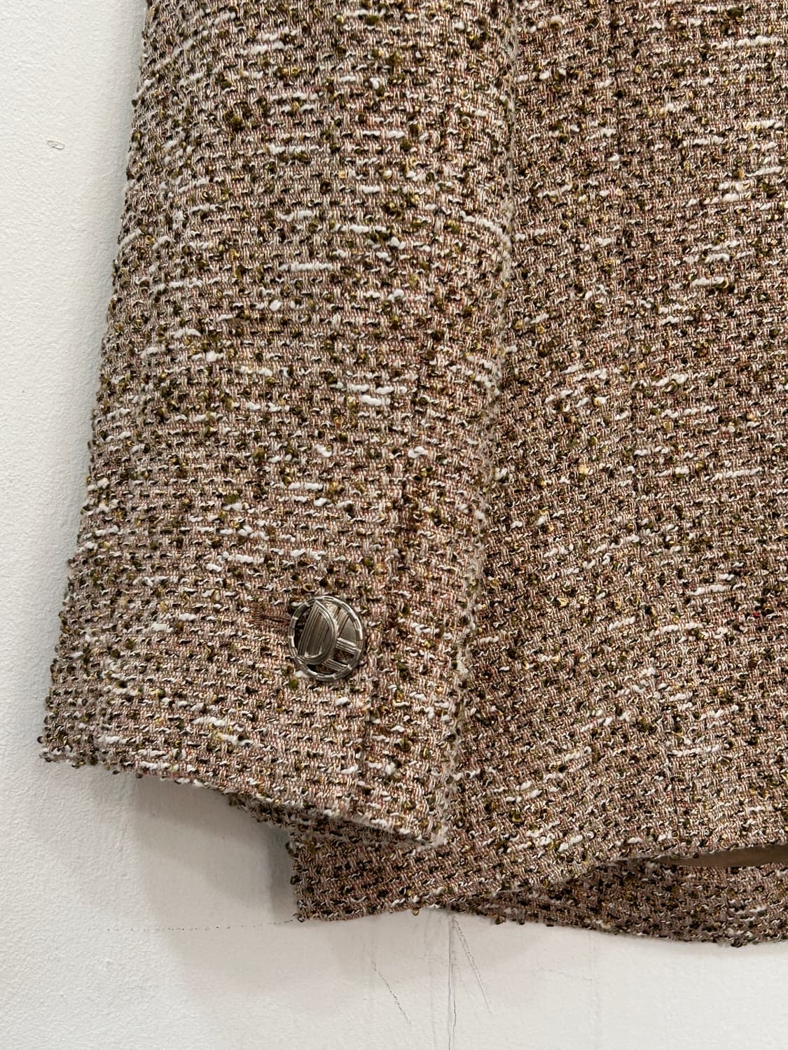 델라라나 Della Lana 캐시미어 트위드 자켓 S 상품이미지5