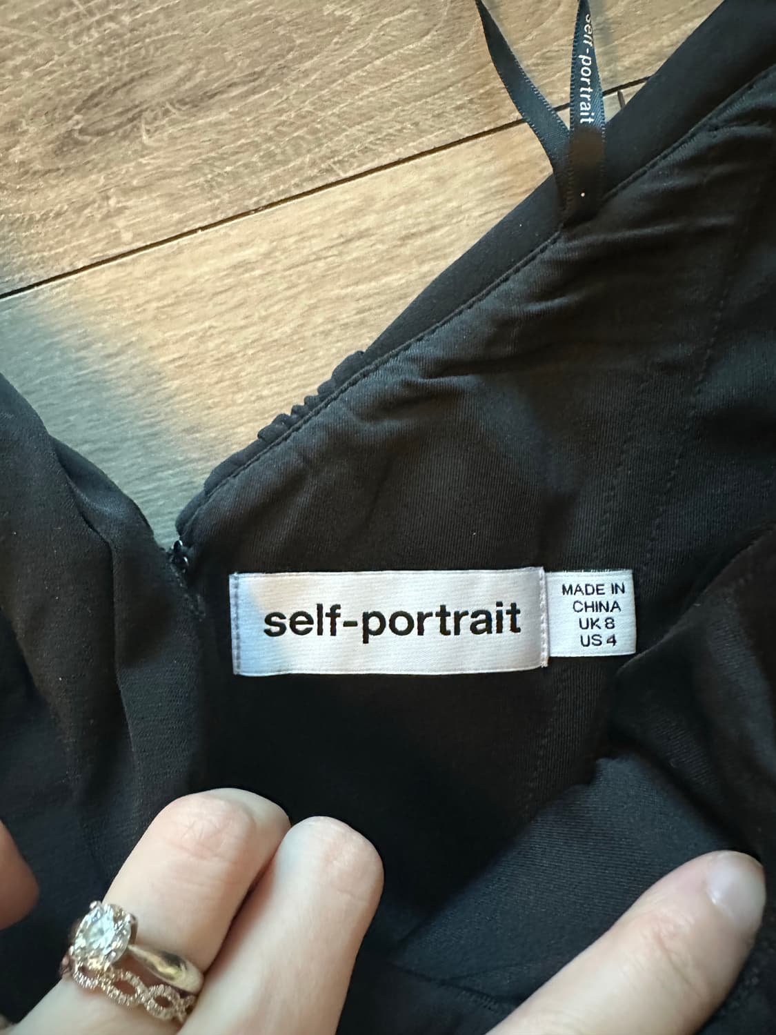 셀프 포트레이트 오프숄더 셔링 긴팔 탑 사이즈 uk 8/ us 4 상품이미지9