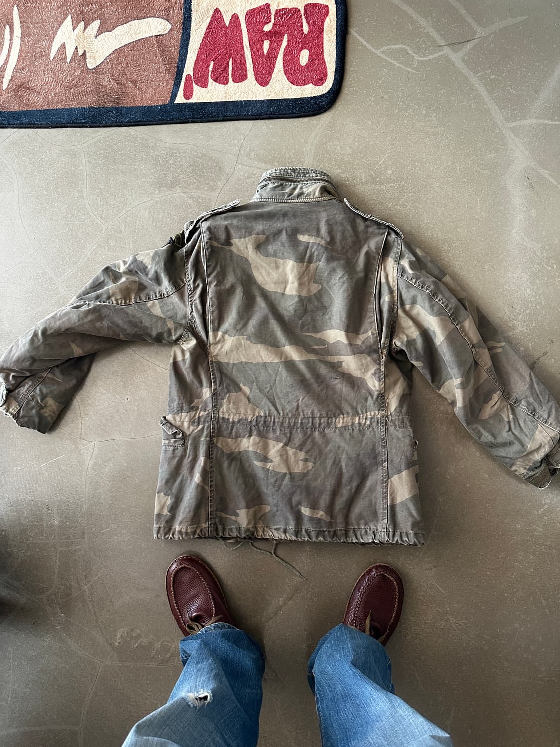 00s 홀리스터 HCO AIRBORNE 커스텀 카모 필드자켓 상품이미지9
