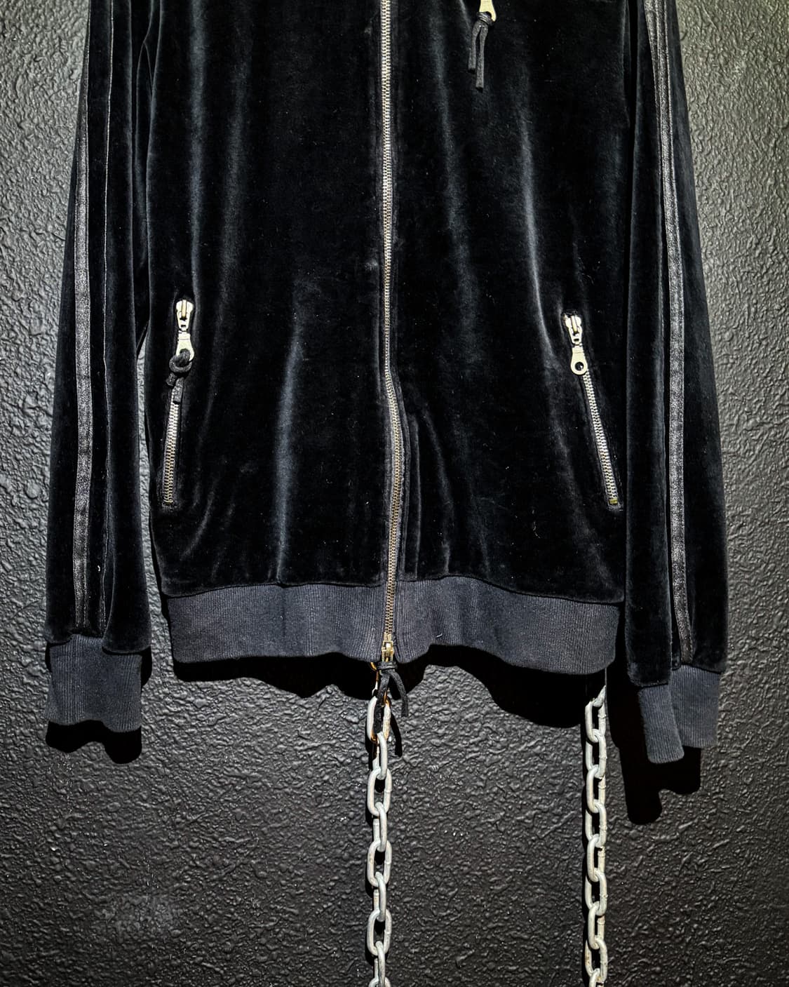 Black velvet Track Jersey 상품이미지4