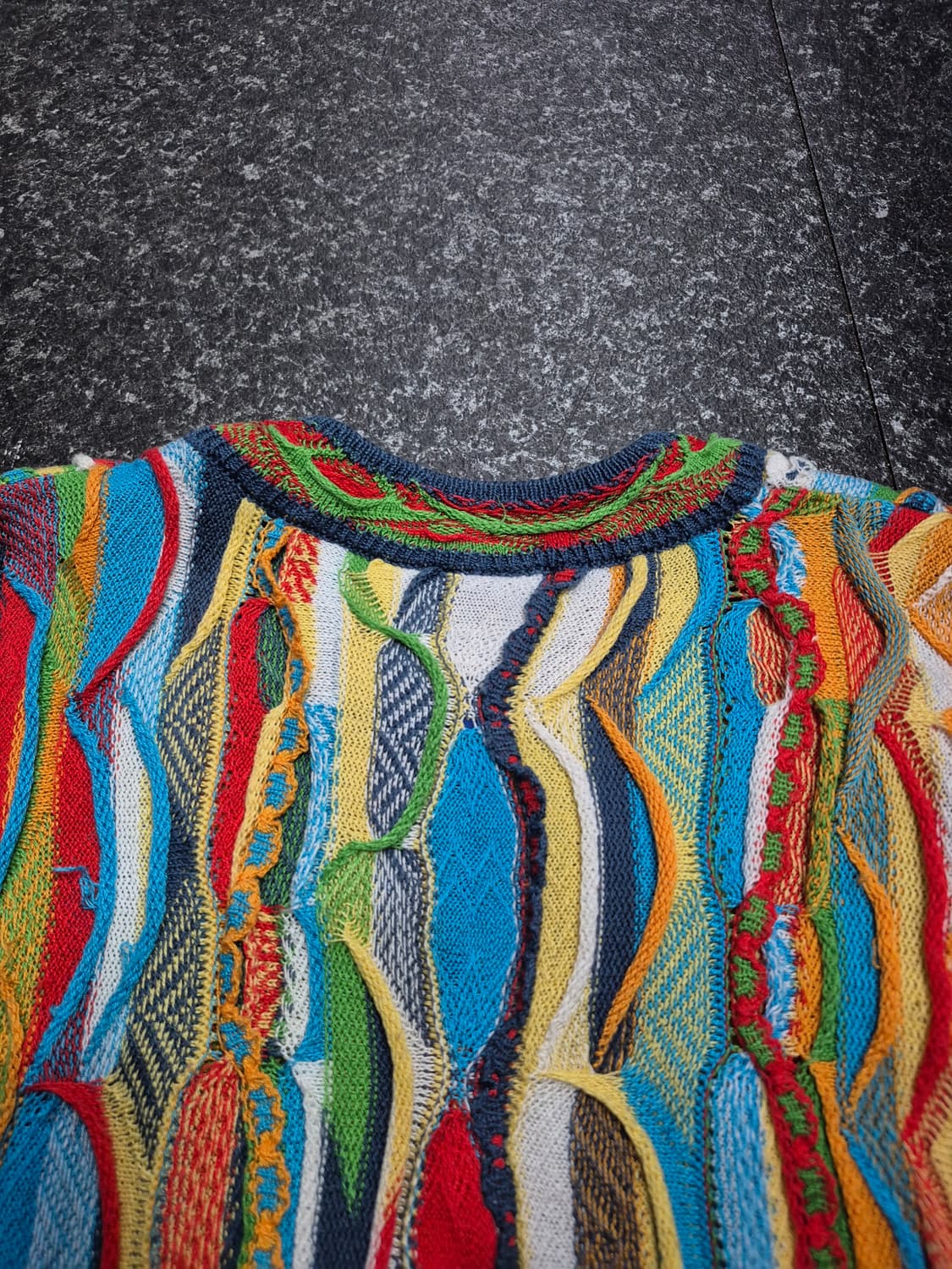 림노스 오스트레일리아 오리지날 케이블 패턴 스웨터 남성 95~100사이즈 상품이미지3