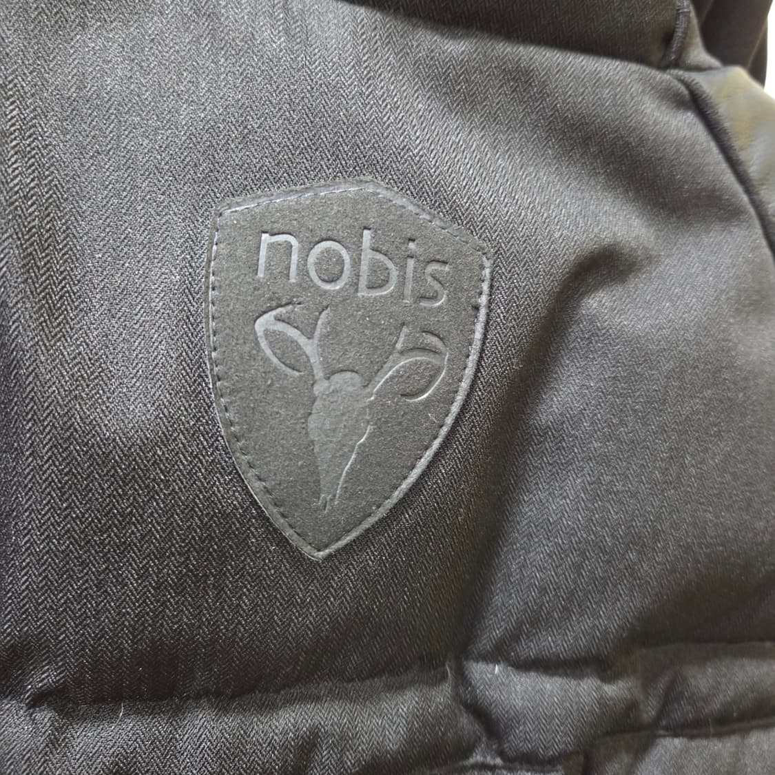 노비스 양가죽 구스 패딩 베스트 상품이미지7