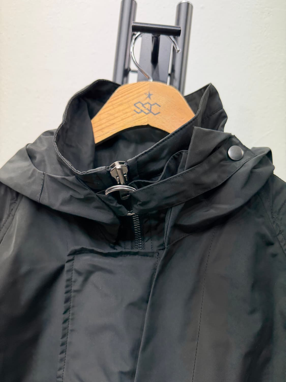 정품) 시스템옴므 한섬 22ss 새제품급 오버핏 롱 바람막이 자켓 95 상품이미지4