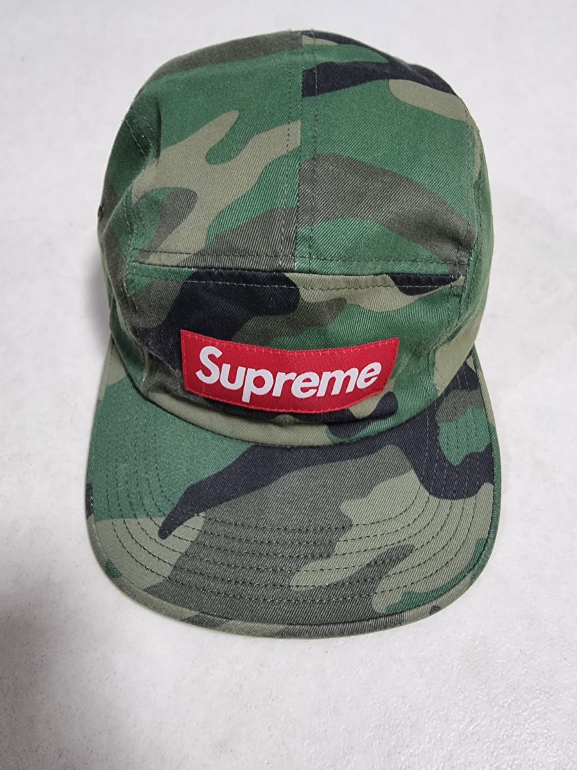 슈프림 카모 캠프캡  상품이미지1