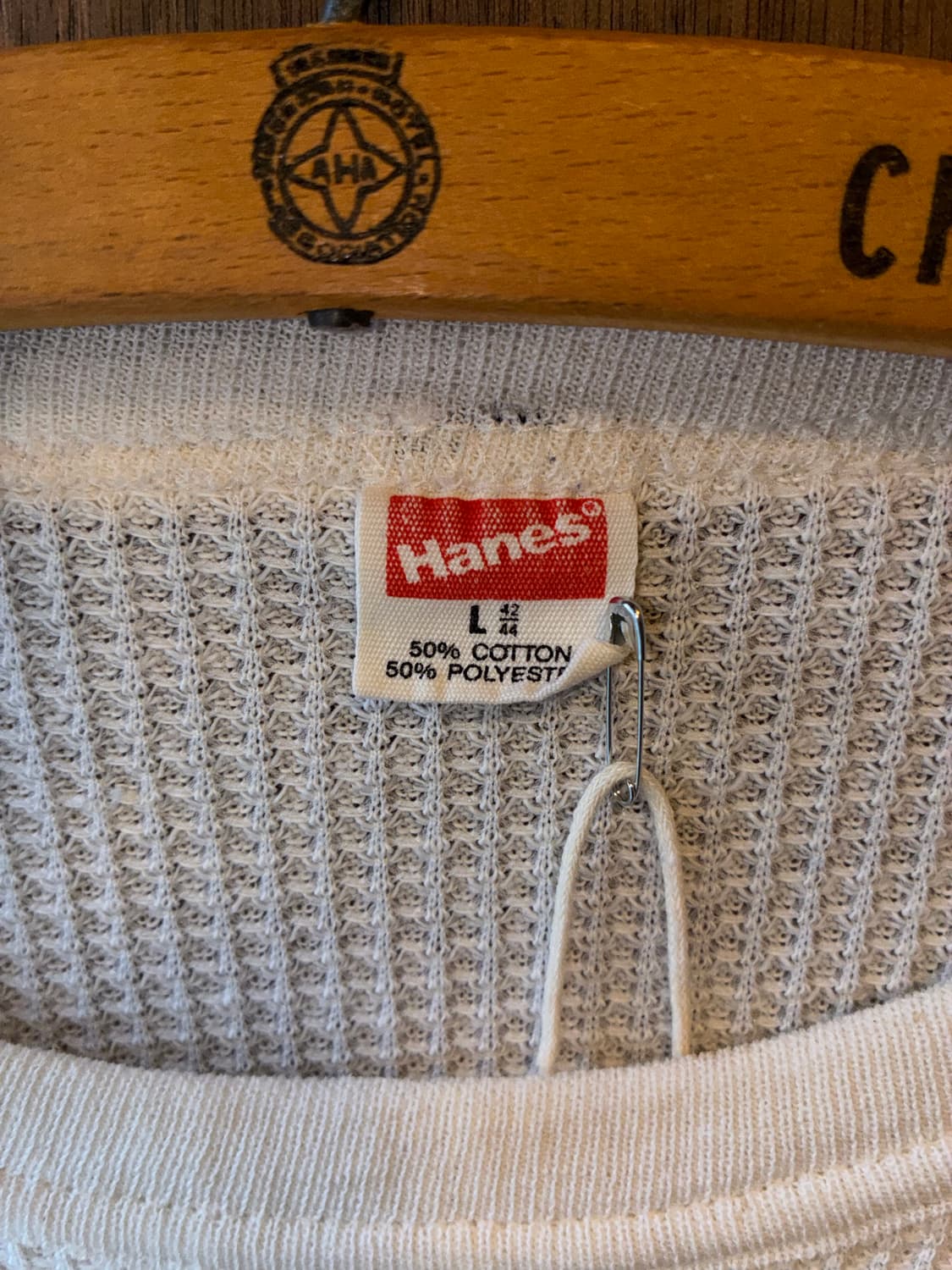 70’s–80’s Hanes USA Vintage Thermal Tee 상품이미지3