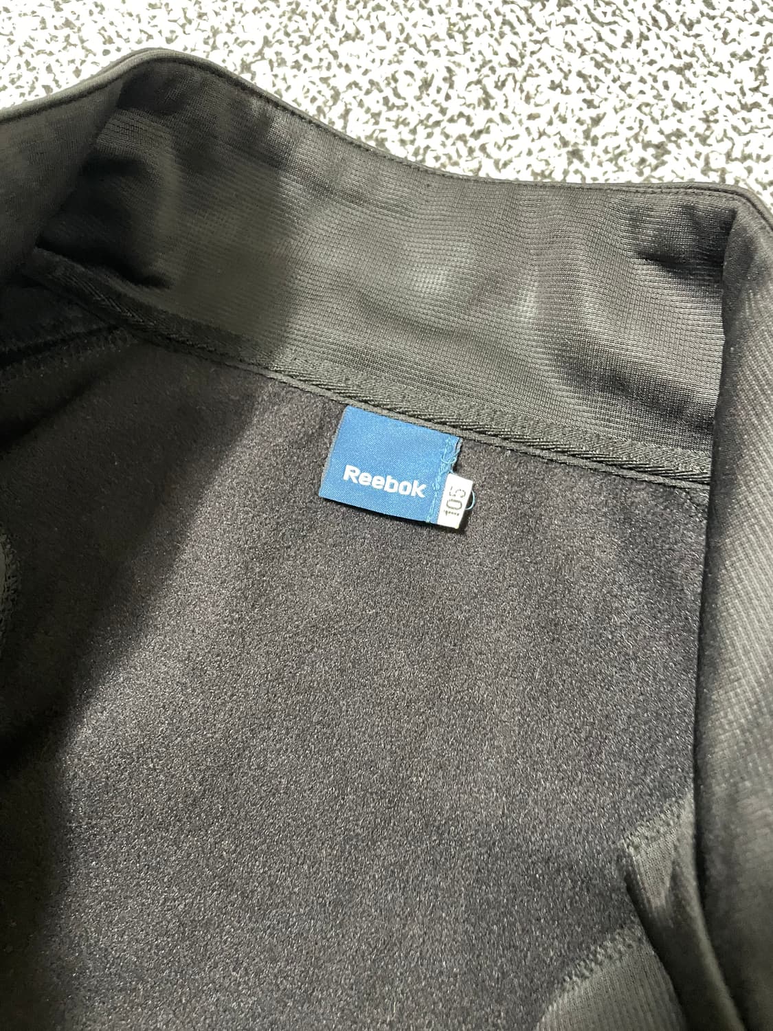 빈티지9. 리복 Reebok 베이직 우븐 자켓 파이핑 바람막이 점퍼 블랙 상품이미지4