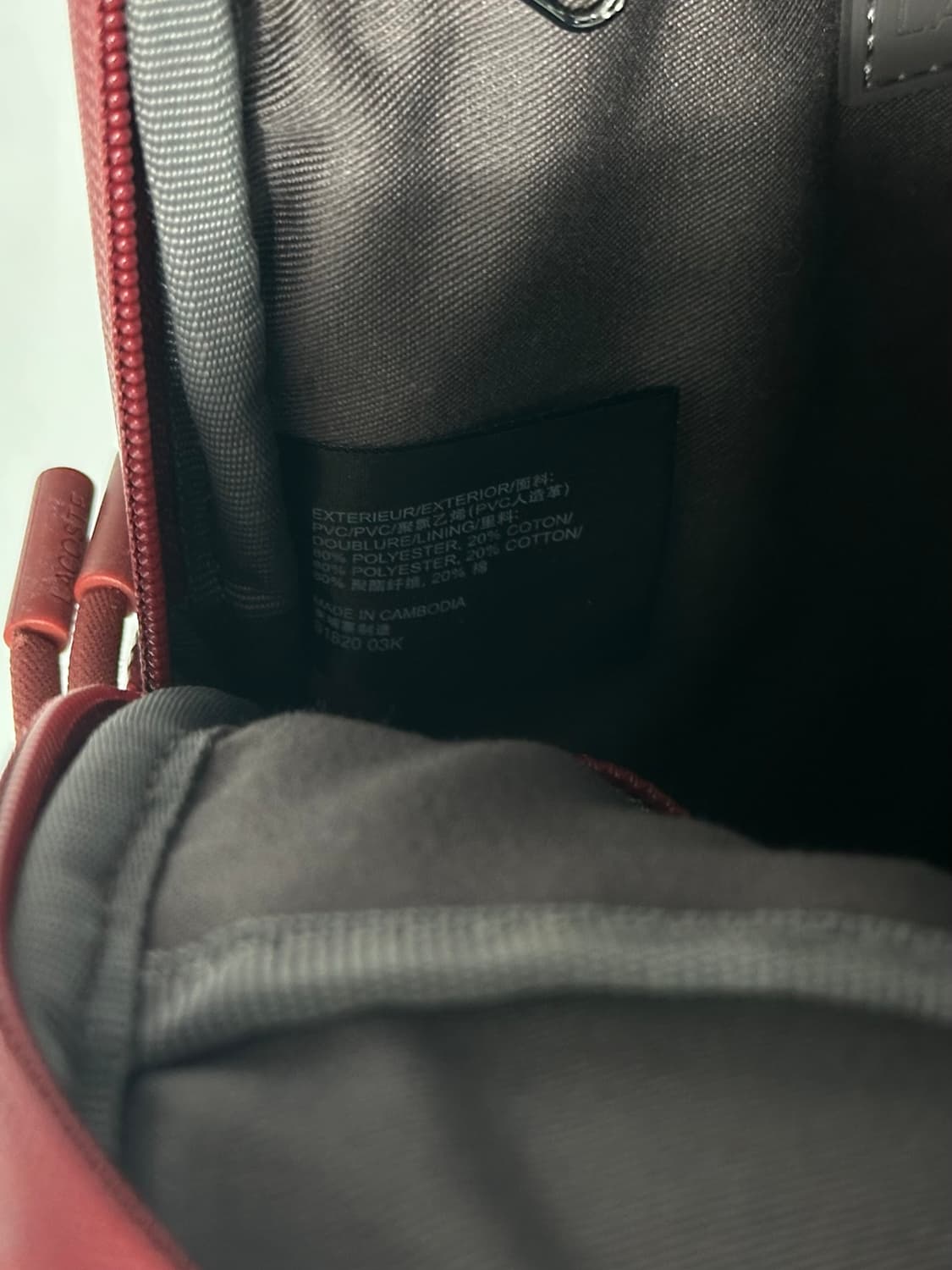 라코스테 크로스백 상품이미지9