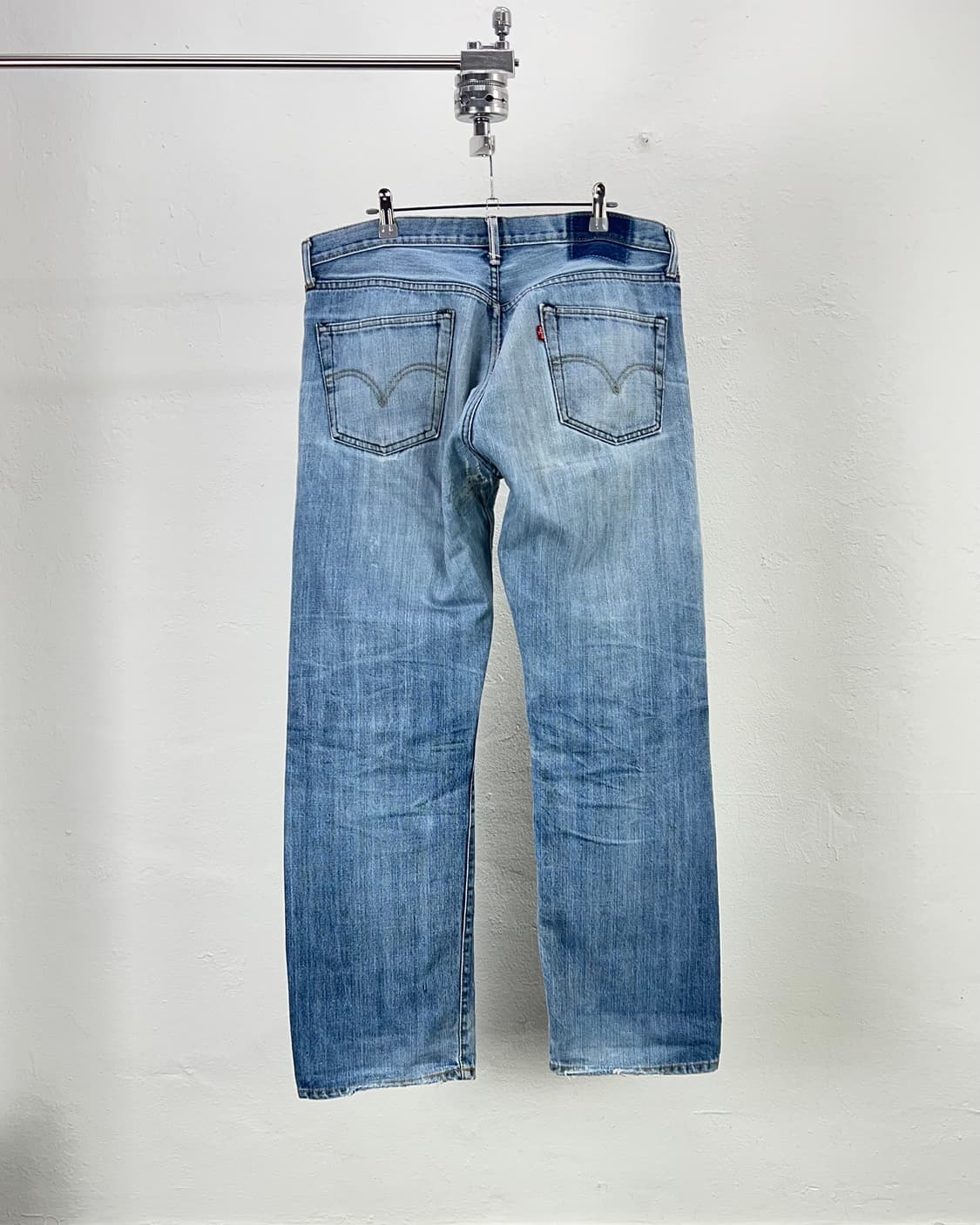 리바이스 501 빅 E 하드 페이 디드 버튼 플라이 데님 팬츠 상품이미지6