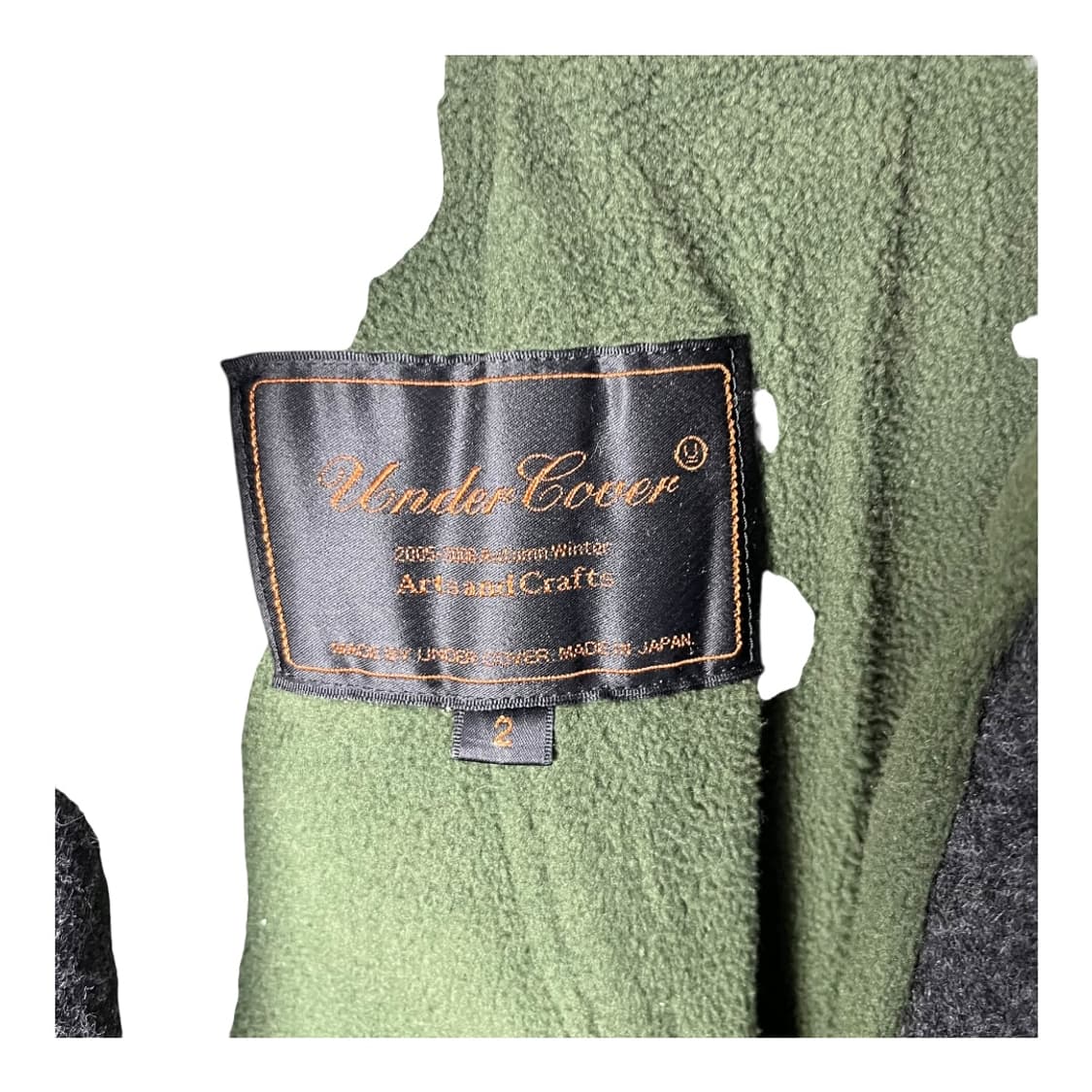 [Undercover] 언더커버 05AW 플라워 코트 상품이미지5