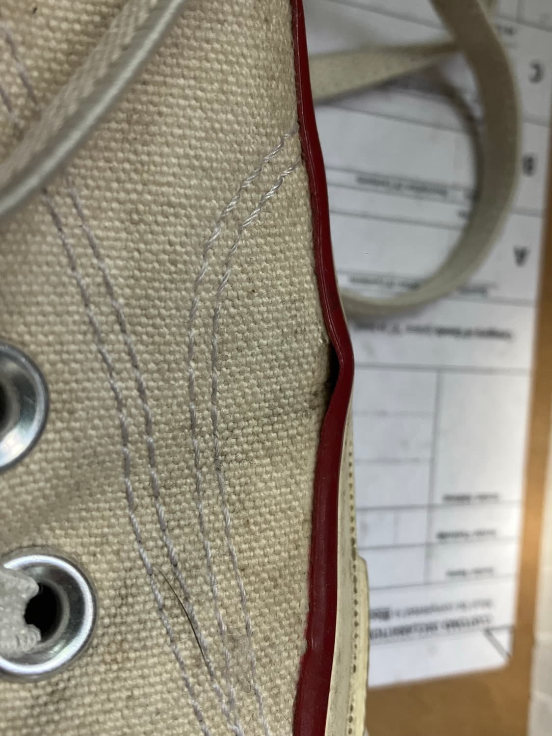 컨버스 - 척 70 클래식 (하이, 파치먼트) 상품이미지7