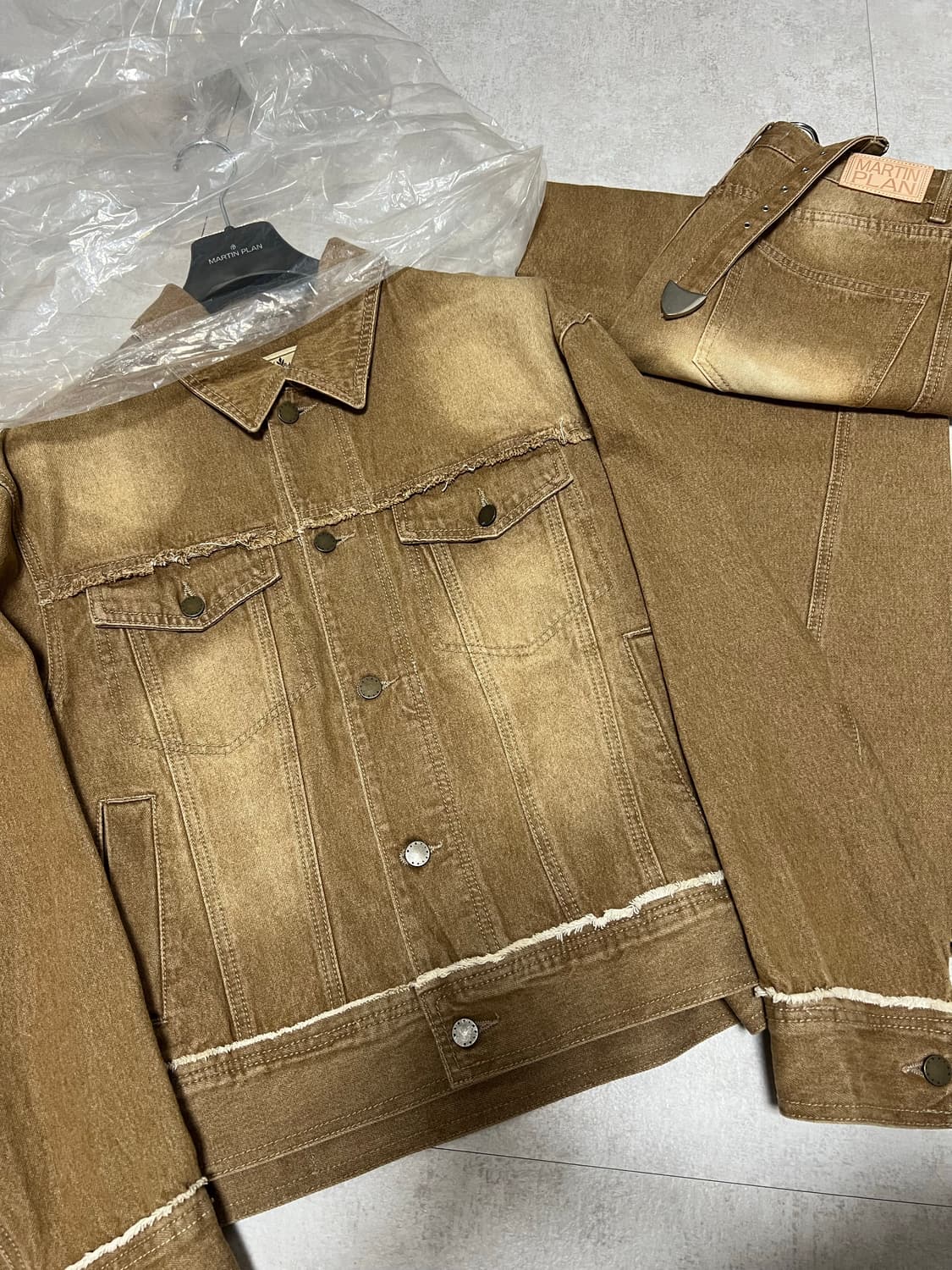 마틴플랜 데님셋업 상품이미지2