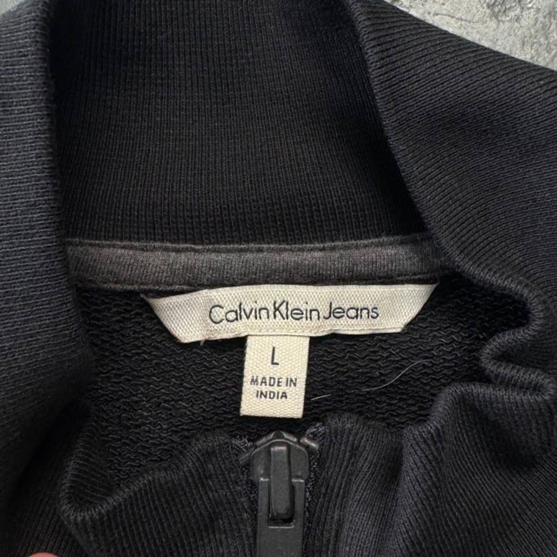 100 캘빈클라인 반집업 새상품  상품이미지3