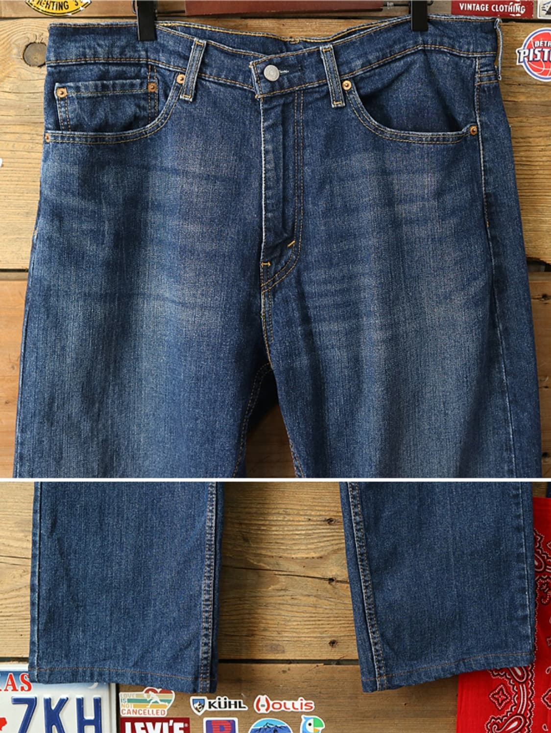 levis 리바이스 505 워싱 가공데님 36 상품이미지3