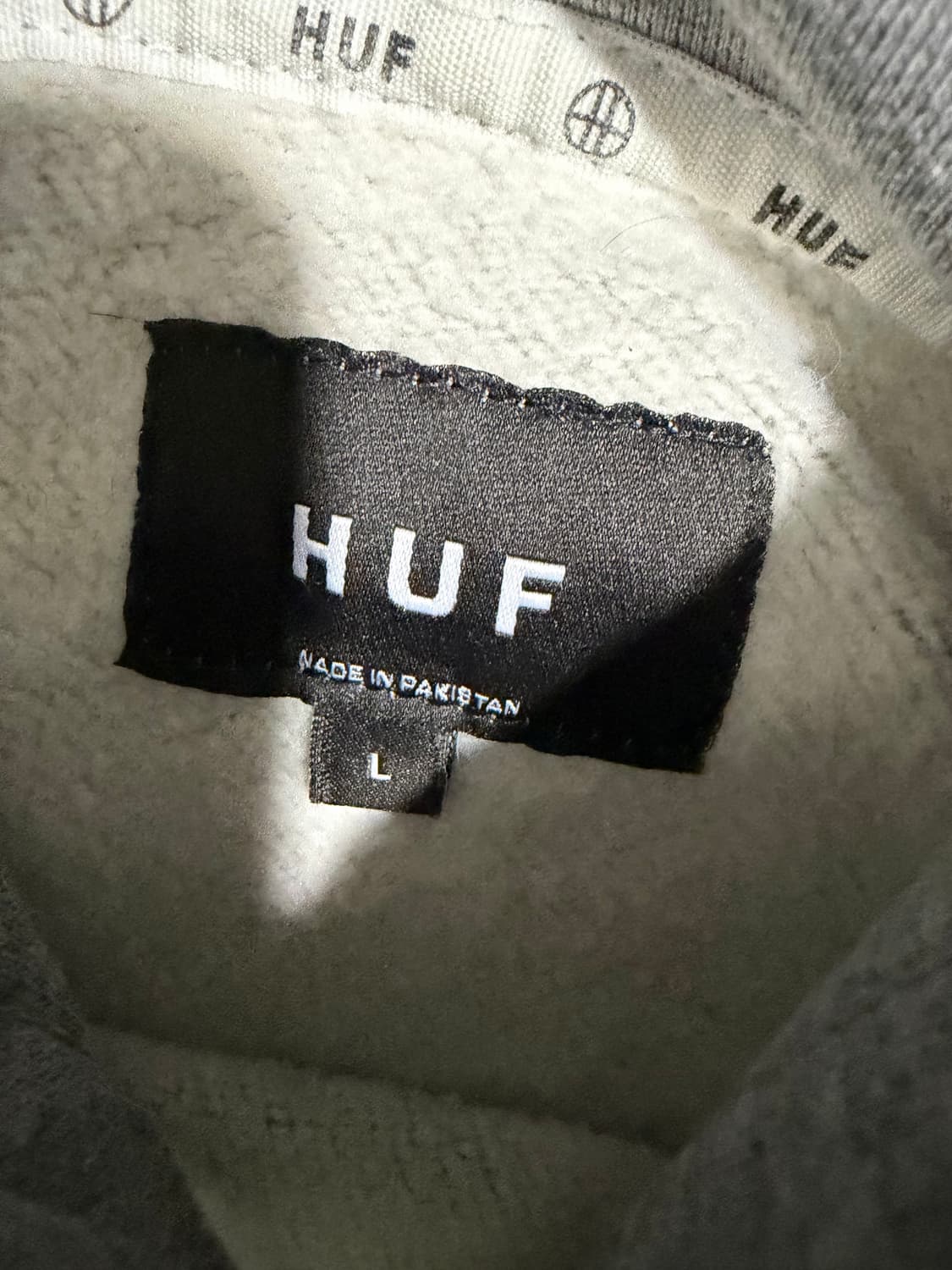 허프 구버전 기모후드 L 새상품급 상품이미지3