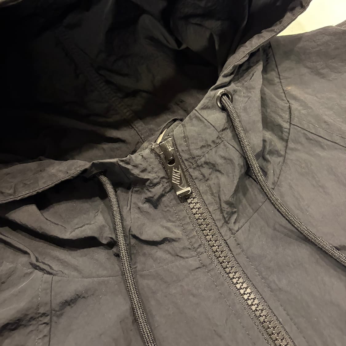 [XL] 나이키 윈드러너 바람막이 블랙 후드집업 B942 상품이미지5