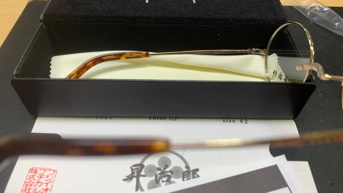쇼지로 티타늄 클래식 안경 Made in japan 상품이미지2