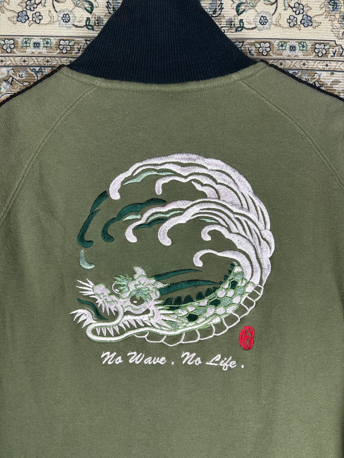 JPN 오리엔탈 올리브그린 용자수 져지1610 상품이미지5