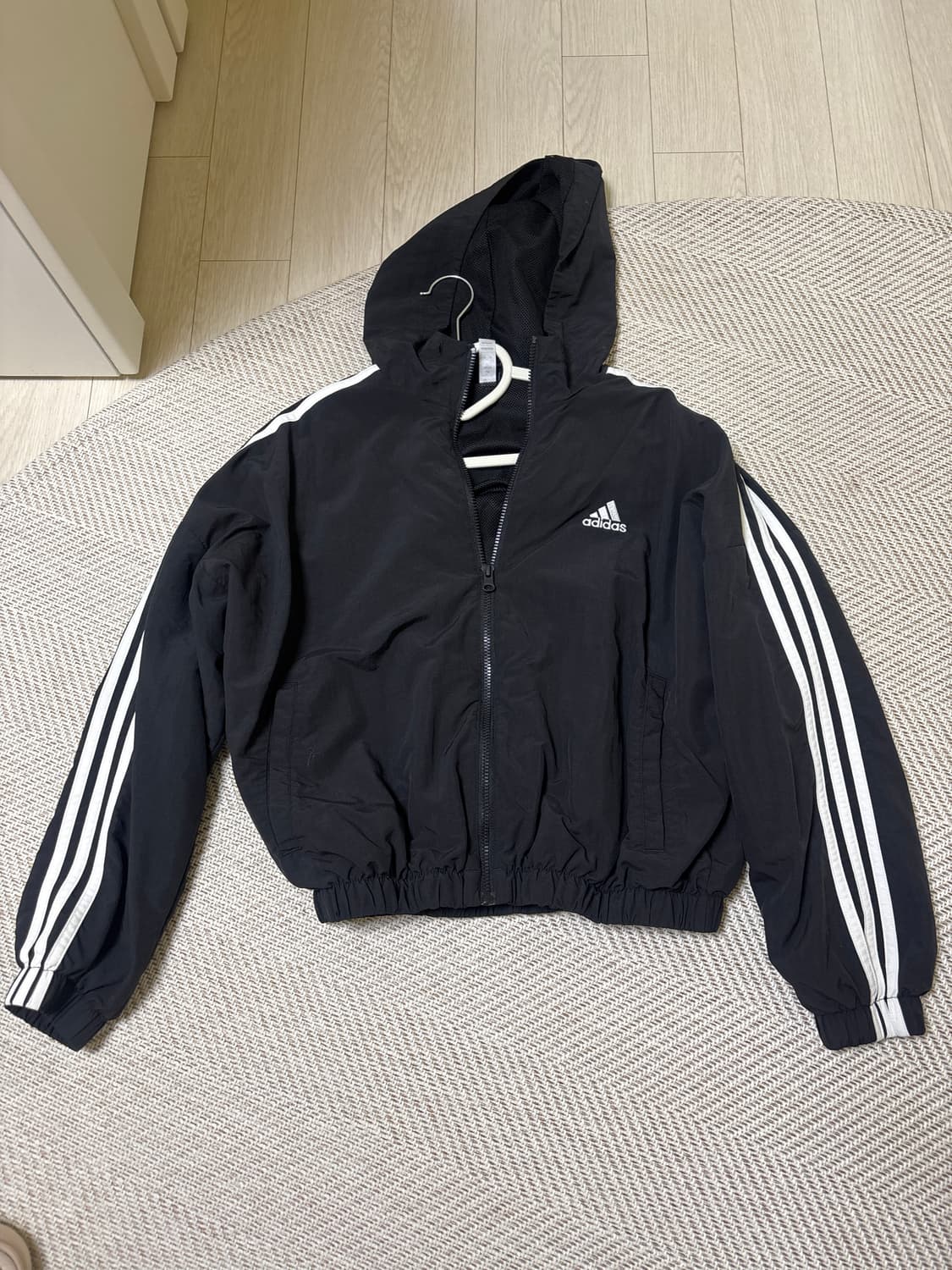 아디다스 우븐 바람막이 블랙 M 상품이미지2