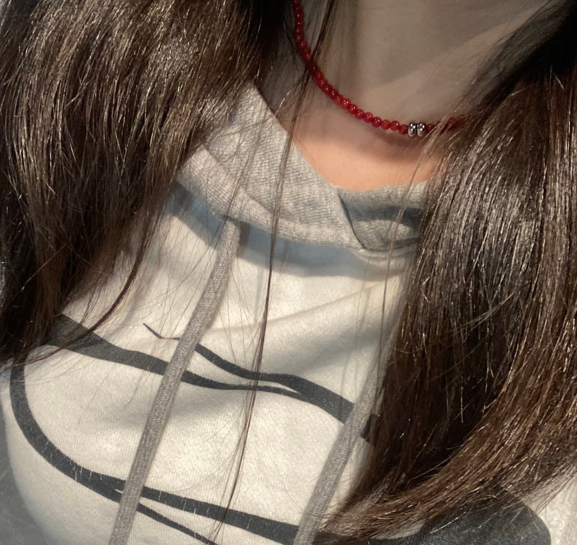 Red Choker Necklace 상품이미지1