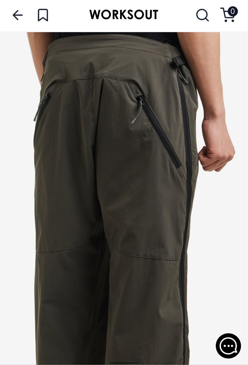 로아 Roa 25SS Y ZIP TROUSER (L) 상품이미지2
