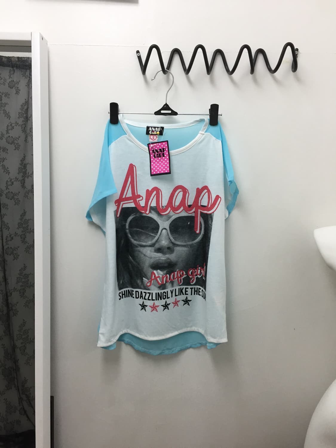 ANAP GIRL 00‘s 프린팅 티셔츠 데드스탁 상품이미지1