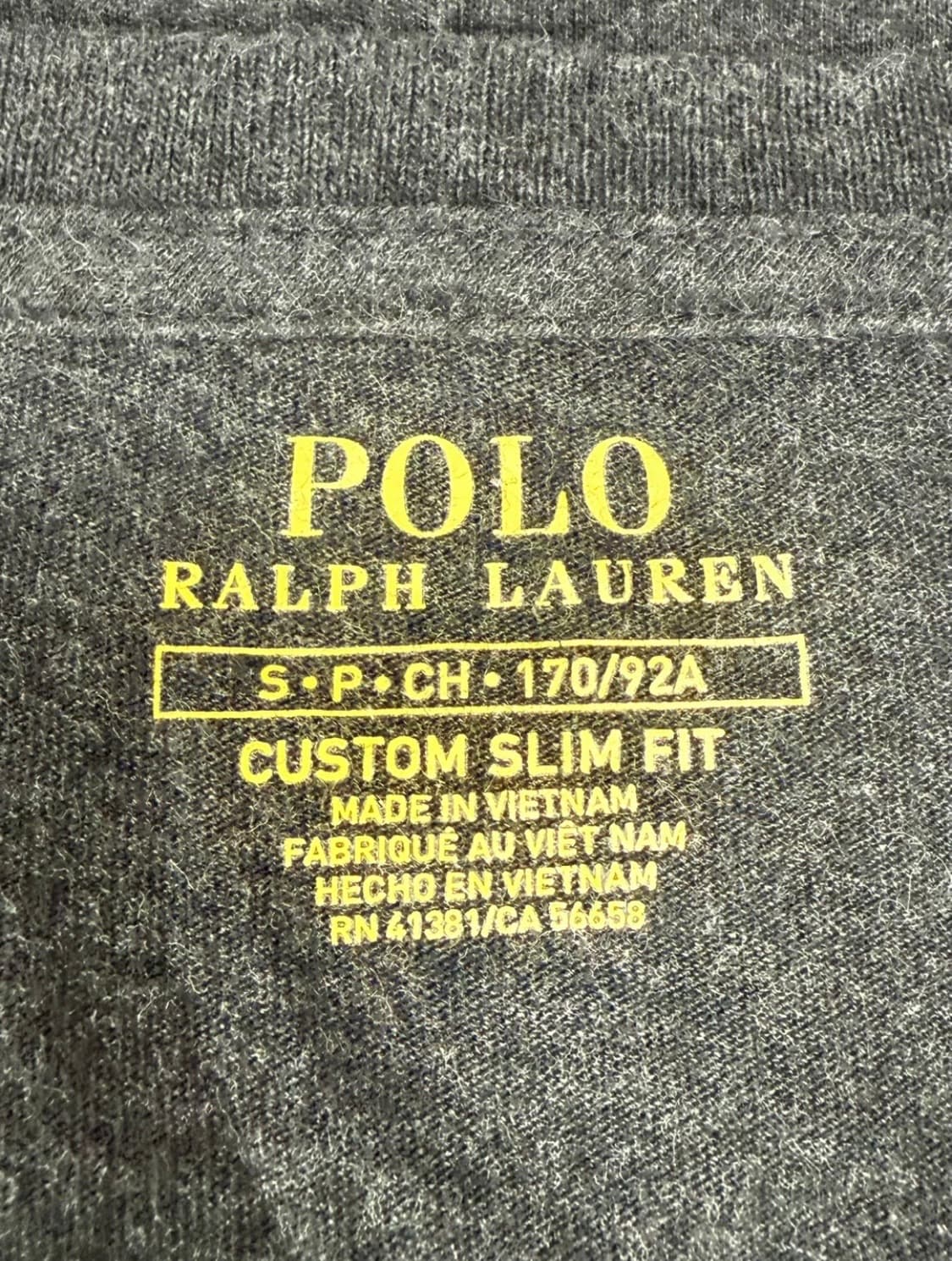 폴로 랄프로렌 커스텀 슬림핏 반팔티 S 상품이미지2