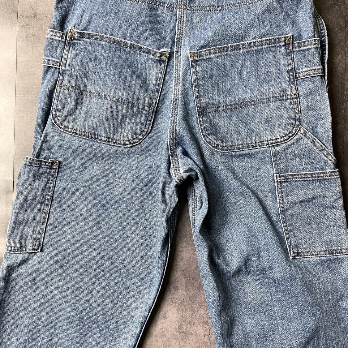 CARHARTT 칼하트 빈티지 데님 오버롤 A00349 상품이미지8