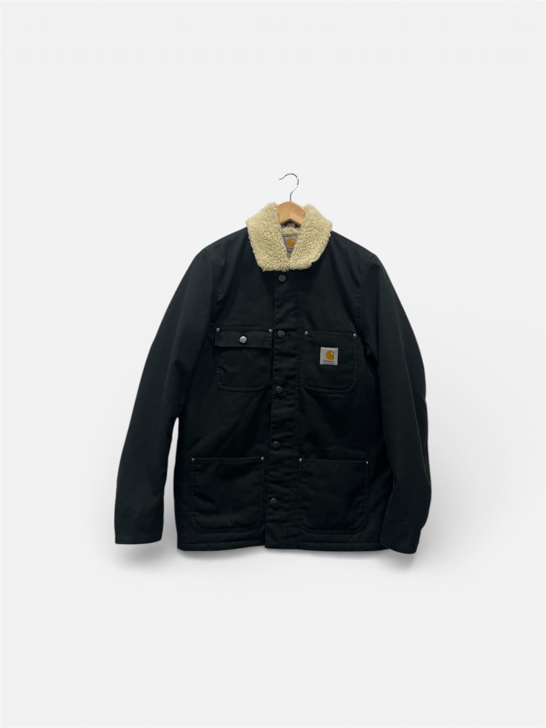 칼하트 wip 쉐르파 초어 워크자켓 S 블랙 상품이미지1