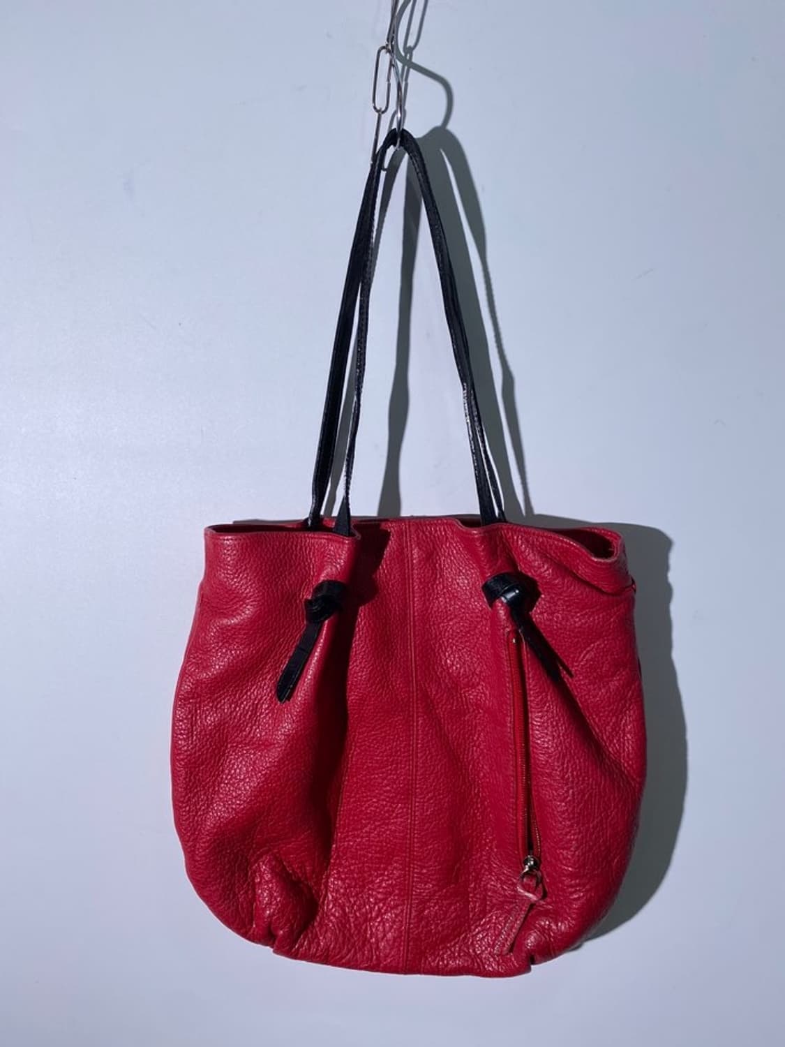빈티지 레드 숄더백 상품이미지2