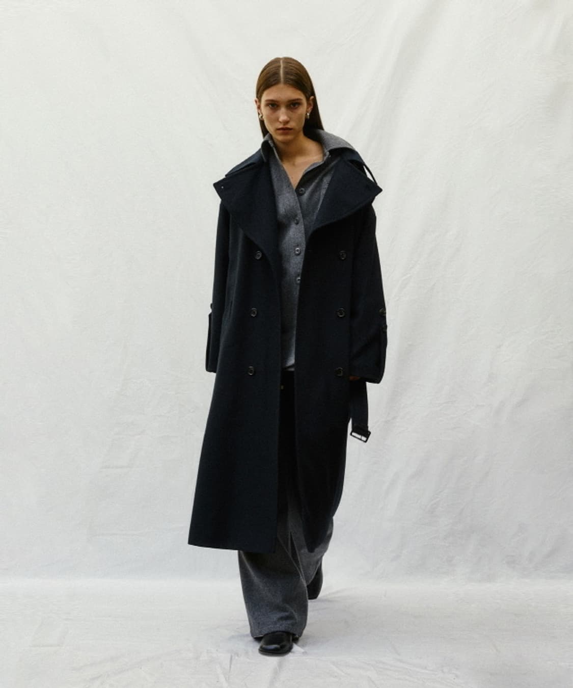 마뗑킴 더블 울 롱코트 상품이미지2