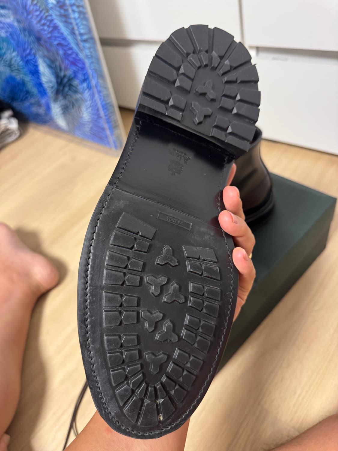 알든 alden 탱커 부츠 블랙 코도반 US 9.5D 상품이미지6