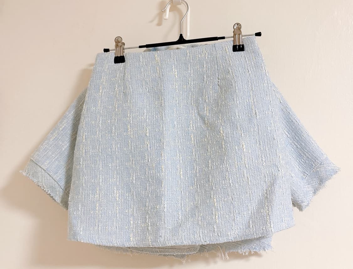 크롭 봄 트위드 셋업 상품이미지3