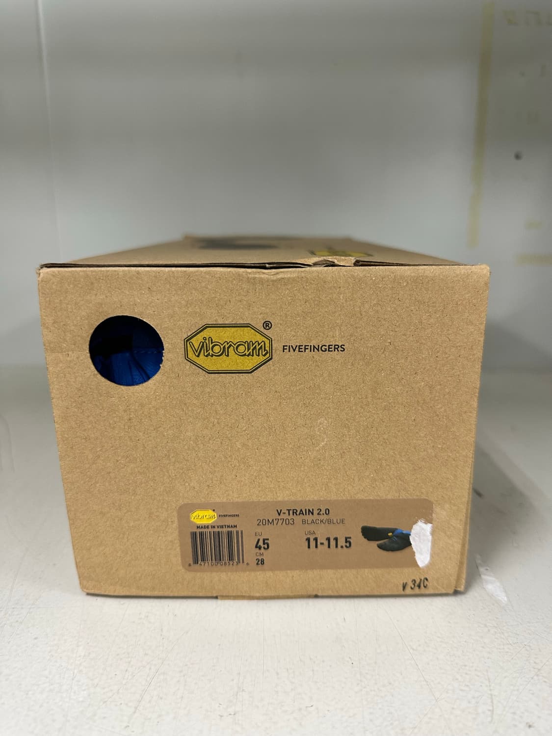 비브람파이브핑거스 V-Train 2.0 blue/black 285 상품이미지6