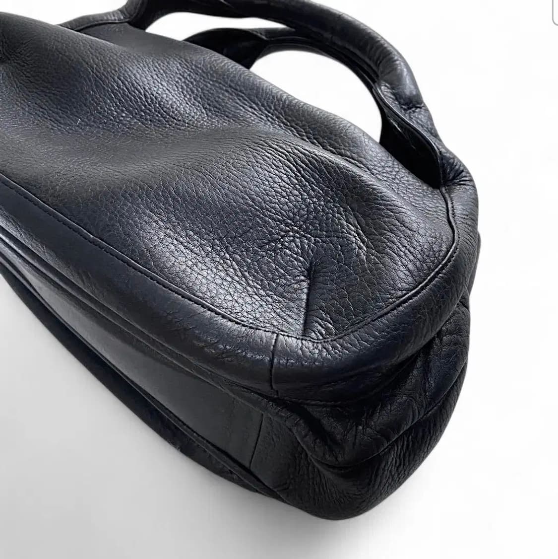 미키아모 킵소프트 레더 토트백 꼼데 이세이미야케 스타일 재패니즈 브랜드 상품이미지3