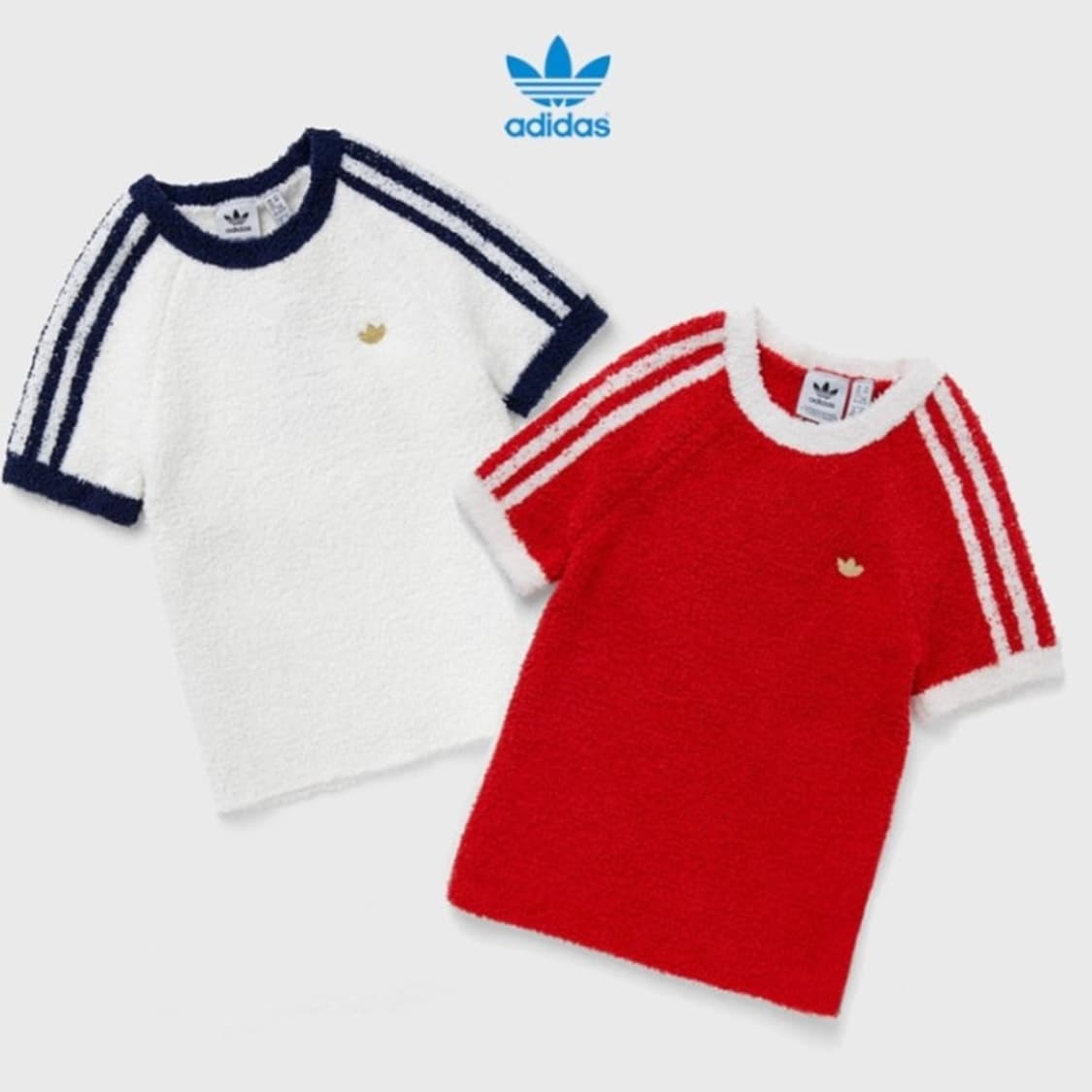 아디다스 프리미엄 플러피 니트 티셔츠 상품이미지6