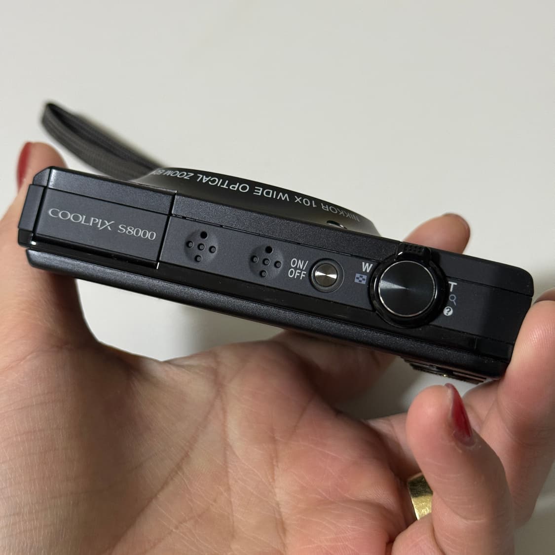 니콘 쿨픽스 s8000 빈티지 디카 디지털카메라 블랙 상품이미지4