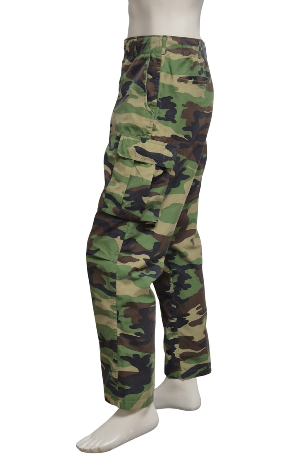 국군 구형 후기형 얼룩무늬 동계 전투복 바지 팬츠 하의 (M) 상품이미지2