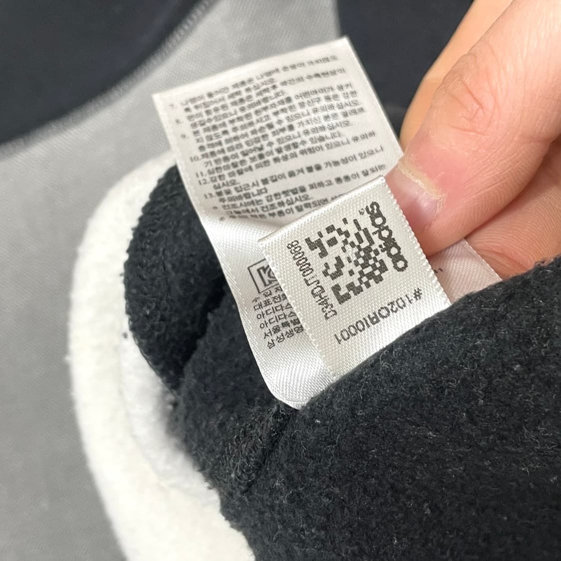 아디다스 오리지날 블랙 기모 맨투맨 남성105 상품이미지7