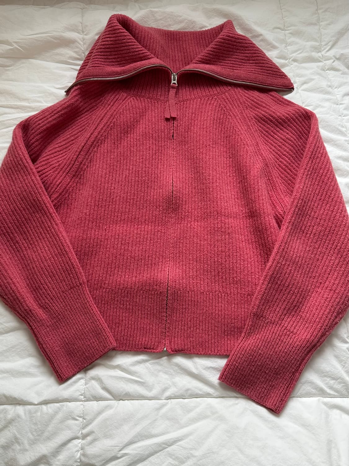 니트 집업 상품이미지1