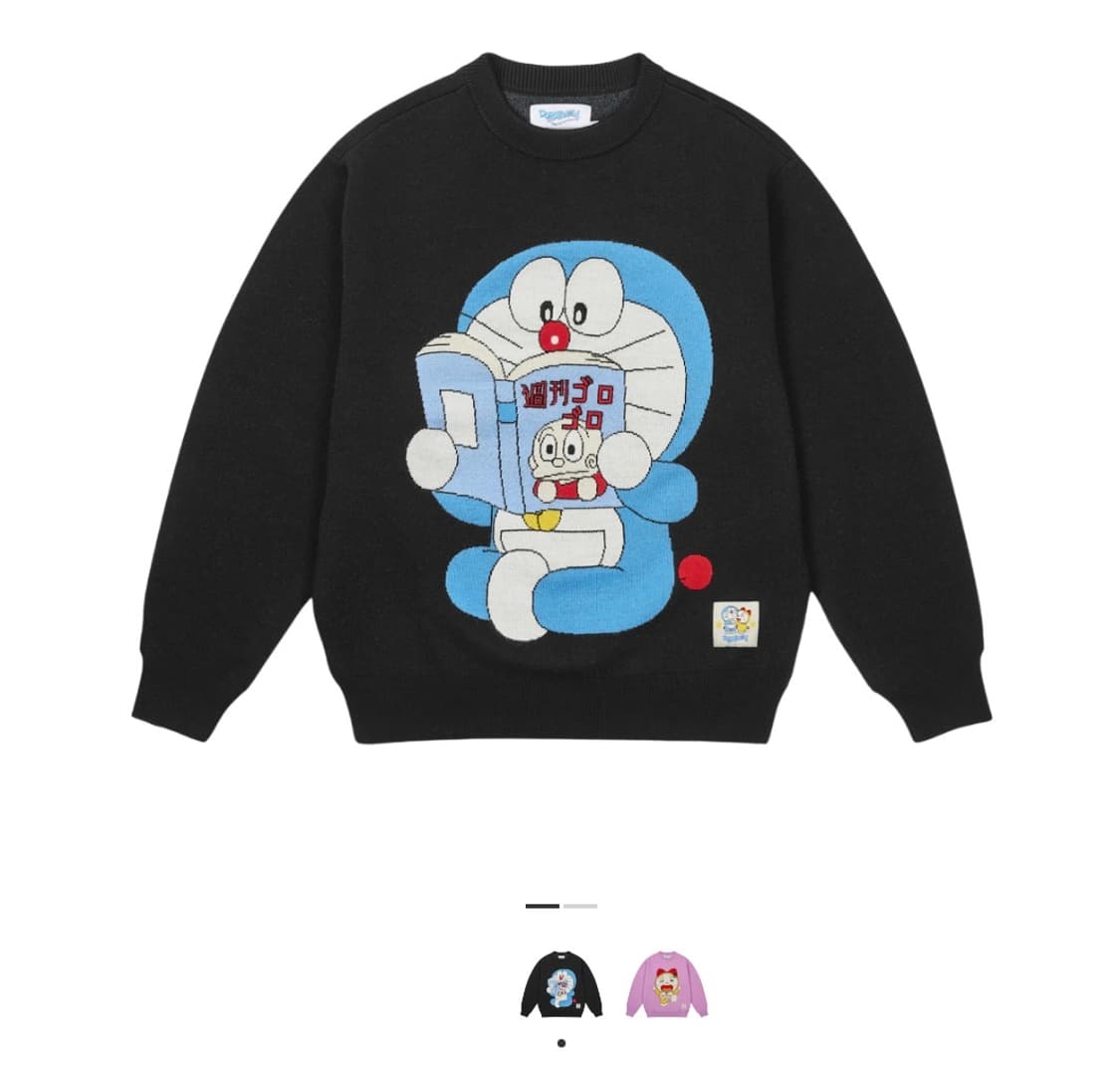 팔라스 X 도라에몽 니트 상품이미지1