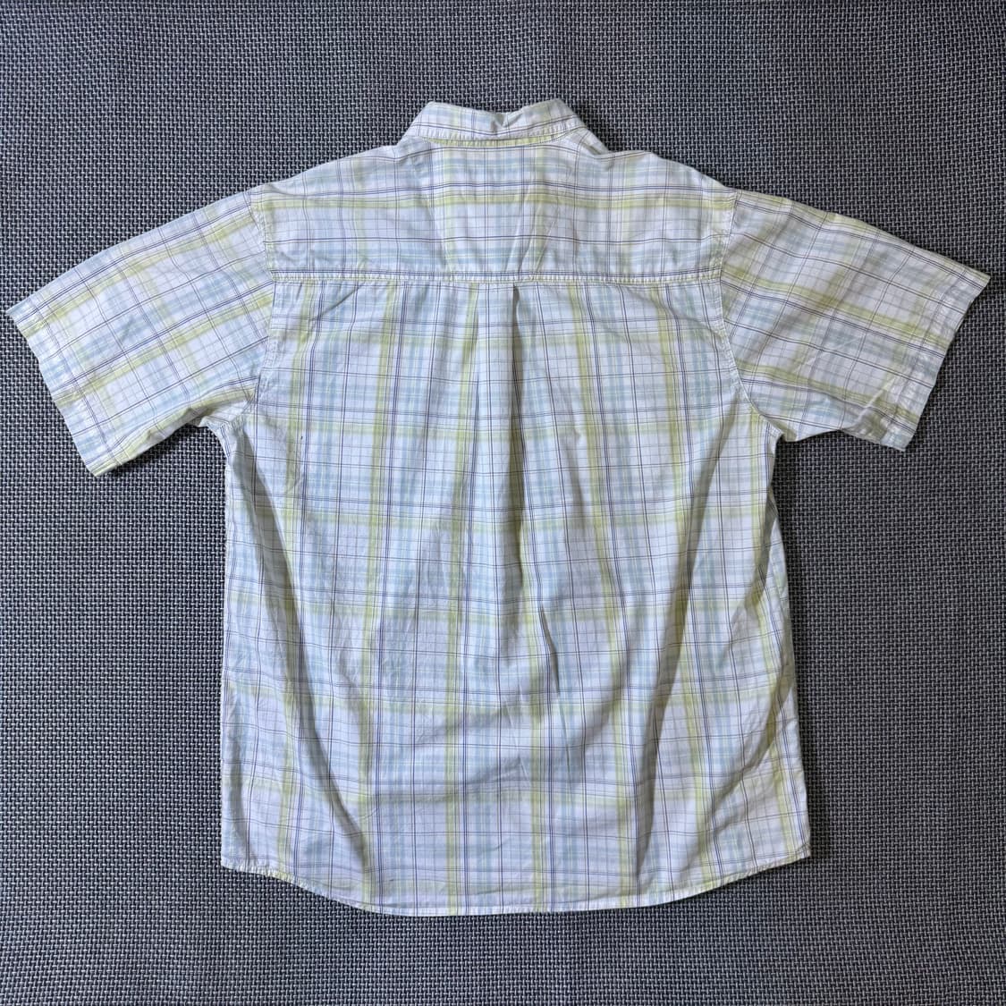 빈티지 Wrangular 체크 반팔 셔츠(kold_8454) 상품이미지5