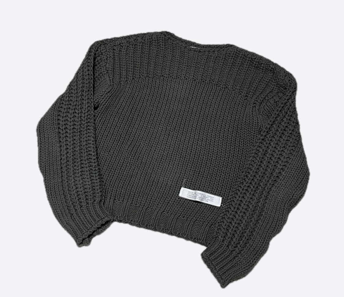 마뗑킴 그레이 니트 free 상품이미지1