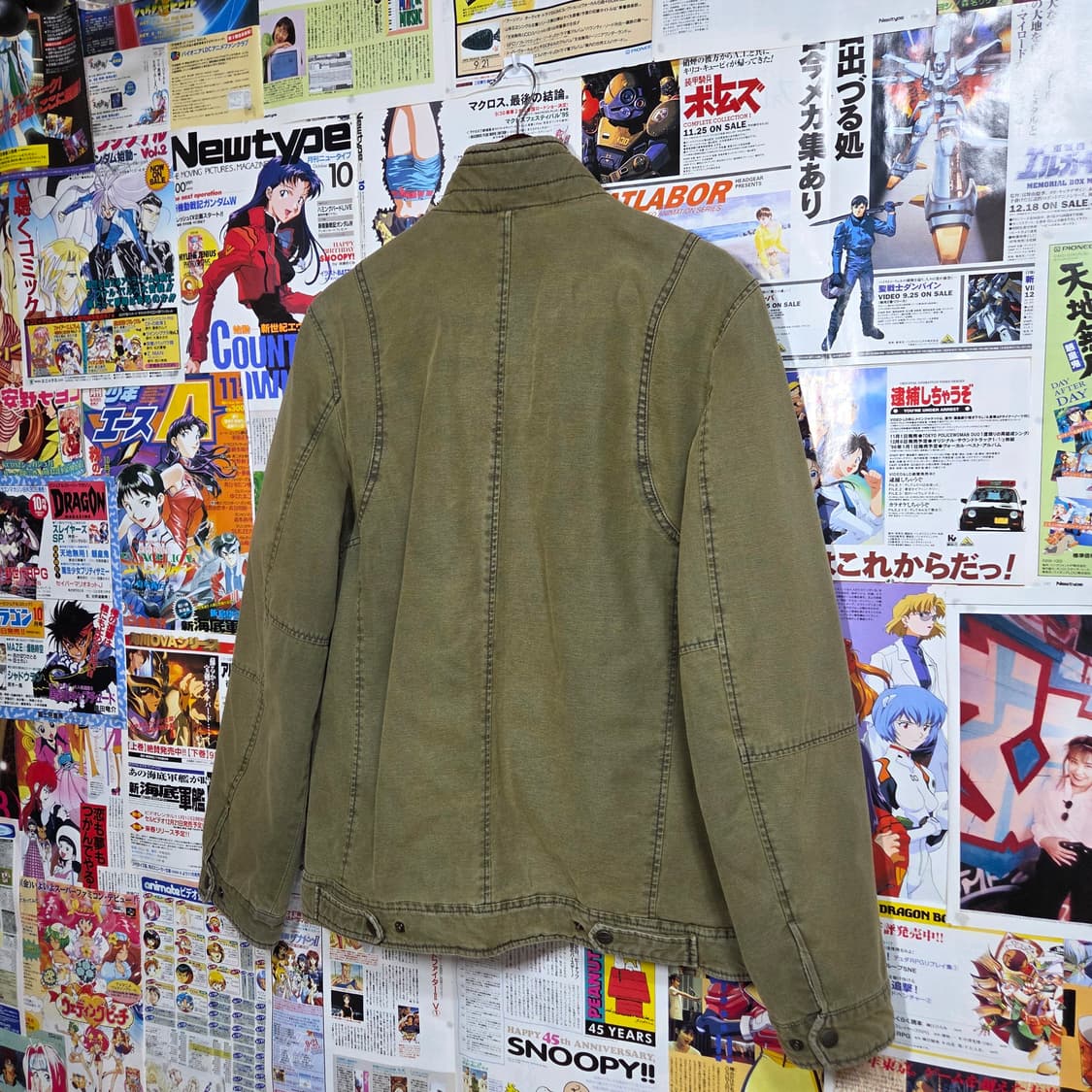 리바이스 카키 브라운 멀티포켓 누빔 자켓 상품이미지6