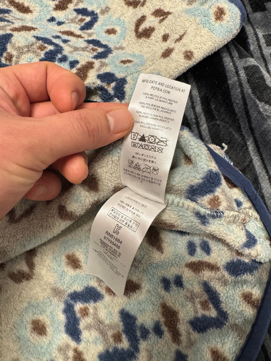 파타고니아 신칠라 스냅 티 풀 오버 툰드라 클루스터 빅 스카이 블루 상품이미지7