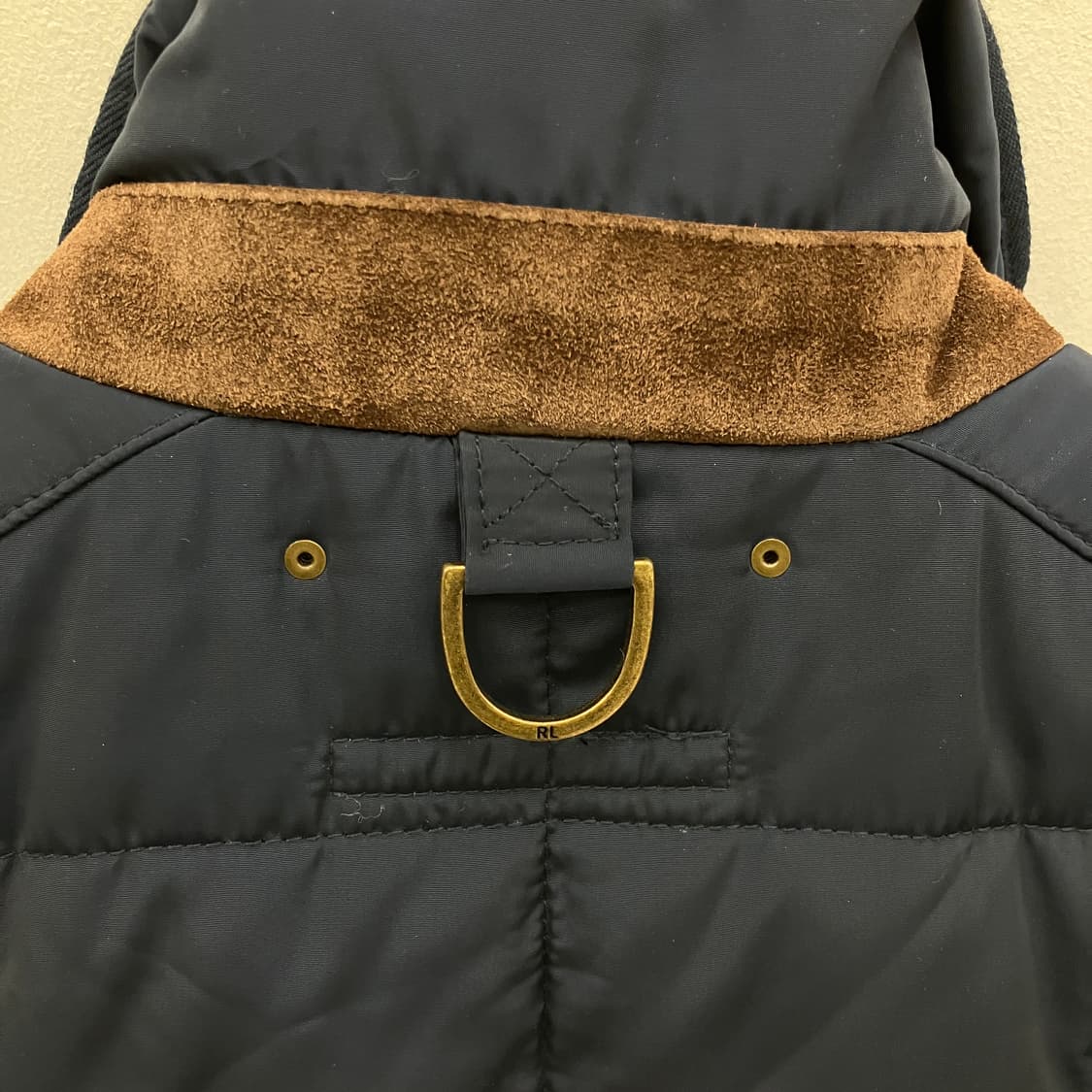 폴로 랄프로렌 네이비 퀄팅 패디드 점퍼 S 상품이미지6