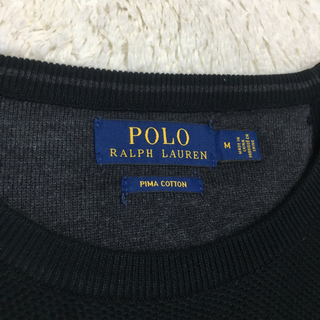 폴로 스몰포니 피마코튼 메쉬 니트 BB12 상품이미지3