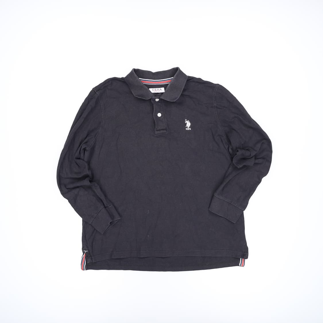 110 US폴로 로고 긴팔카라티 0414H1 상품이미지1