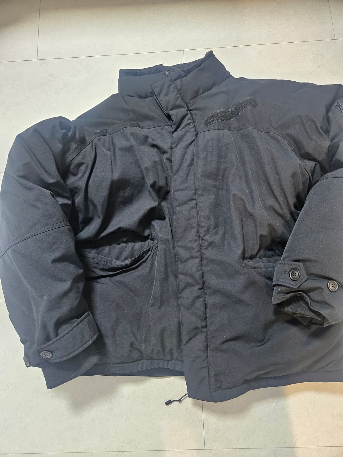 노앙 네임택 오버사이즈 패딩 상품이미지6