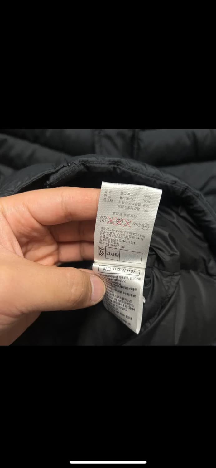[정품/우먼스M] 살로몬 덕다운 블랙 롱패딩 상품이미지6