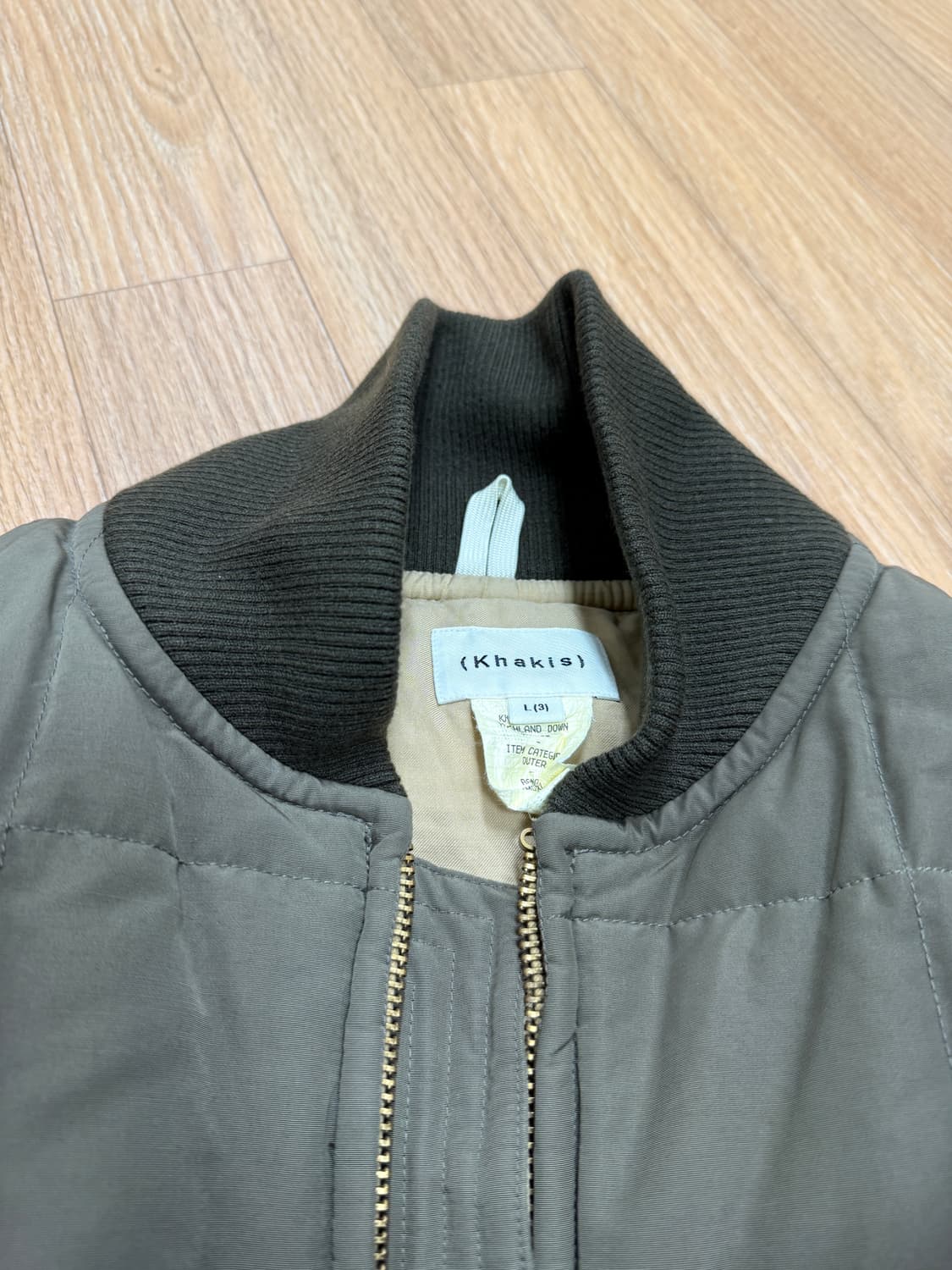 카키스 24fw 하이랜더 파카 L 팝니다. 상품이미지2